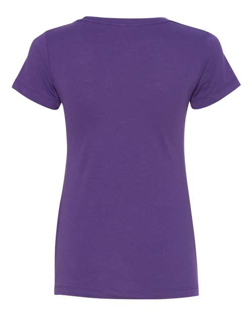 Next Level 1510 Purple Rush — back
