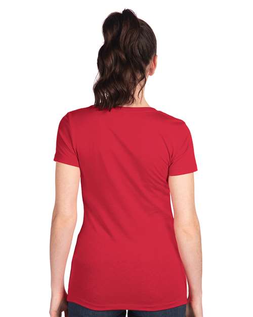 Next Level 1510 Red — on model back