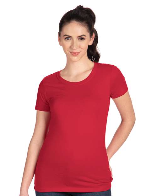 Next Level 1510 Red — on model front