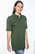 Unisex Ultra Cotton®  Piqué Polo - Forest Green