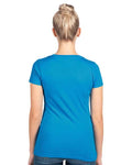 Next Level 1510 Turquoise — on model back