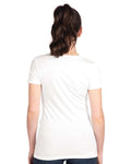 Next Level 1510 White — on model back
