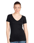 Next Level 1540 Black — on model back