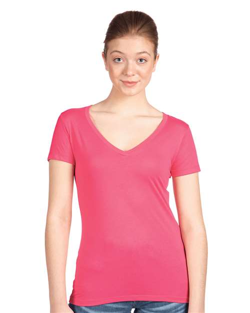 Next Level 1540 Hot Pink — on model front