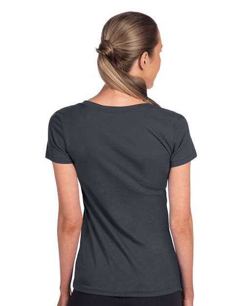 Next Level 1540 Indigo — on model back