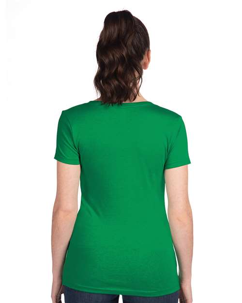 Next Level 1540 Kelly Green — on model back