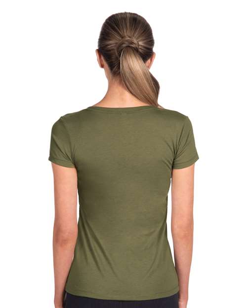 Next Level 1540 Military Green — on model back