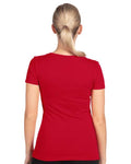 Next Level 1540 Red — on model back