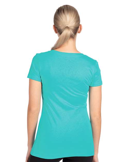 Next Level 1540 Tahiti Blue — on model back