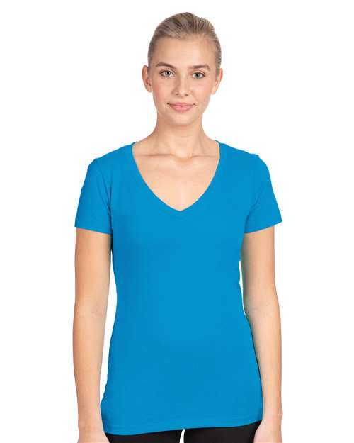 Next Level 1540 Turquoise — on model front