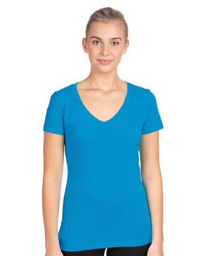 Next Level 1540 Turquoise — on model front