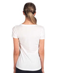 Next Level 1540 White — on model back