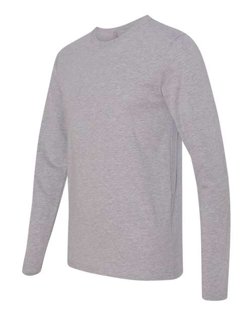 Next Level 3601 Heather Grey — side