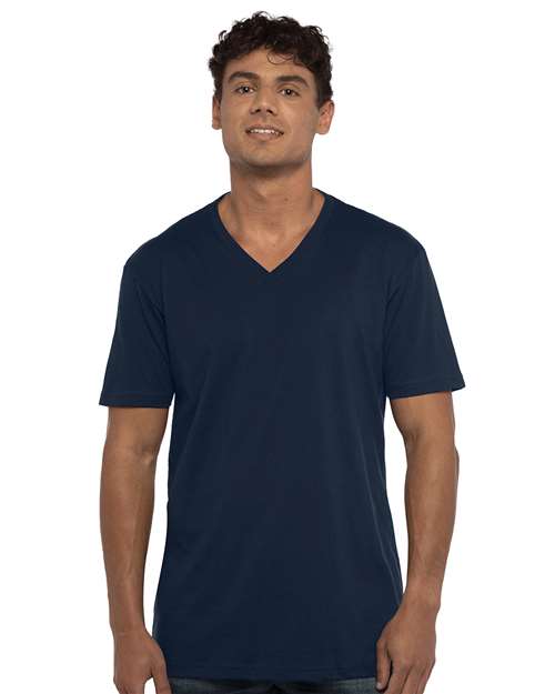Next Level 3200 Midnight Navy — on model front