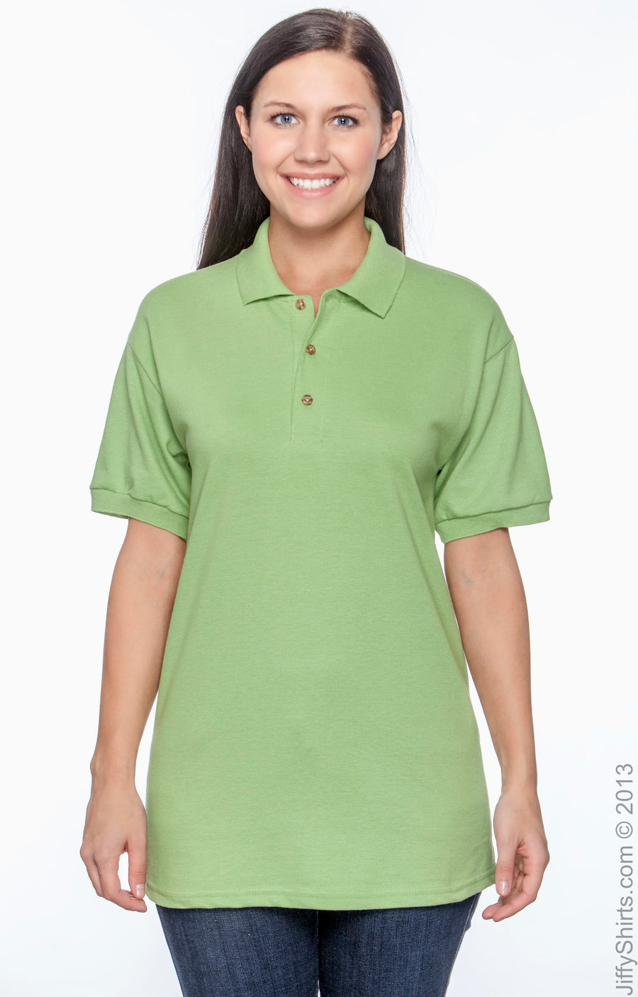 Unisex Ultra Cotton®  Piqué Polo - Kiwi