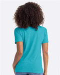 Next Level 6210 Bondi Blue — on model back