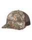 Richardson 112P - Patterned Snapback Trucker Cap - Realtree Edge / Brown