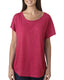 Next Level 6760 - Women's Triblend Dolman - Vintage Shocking Pink