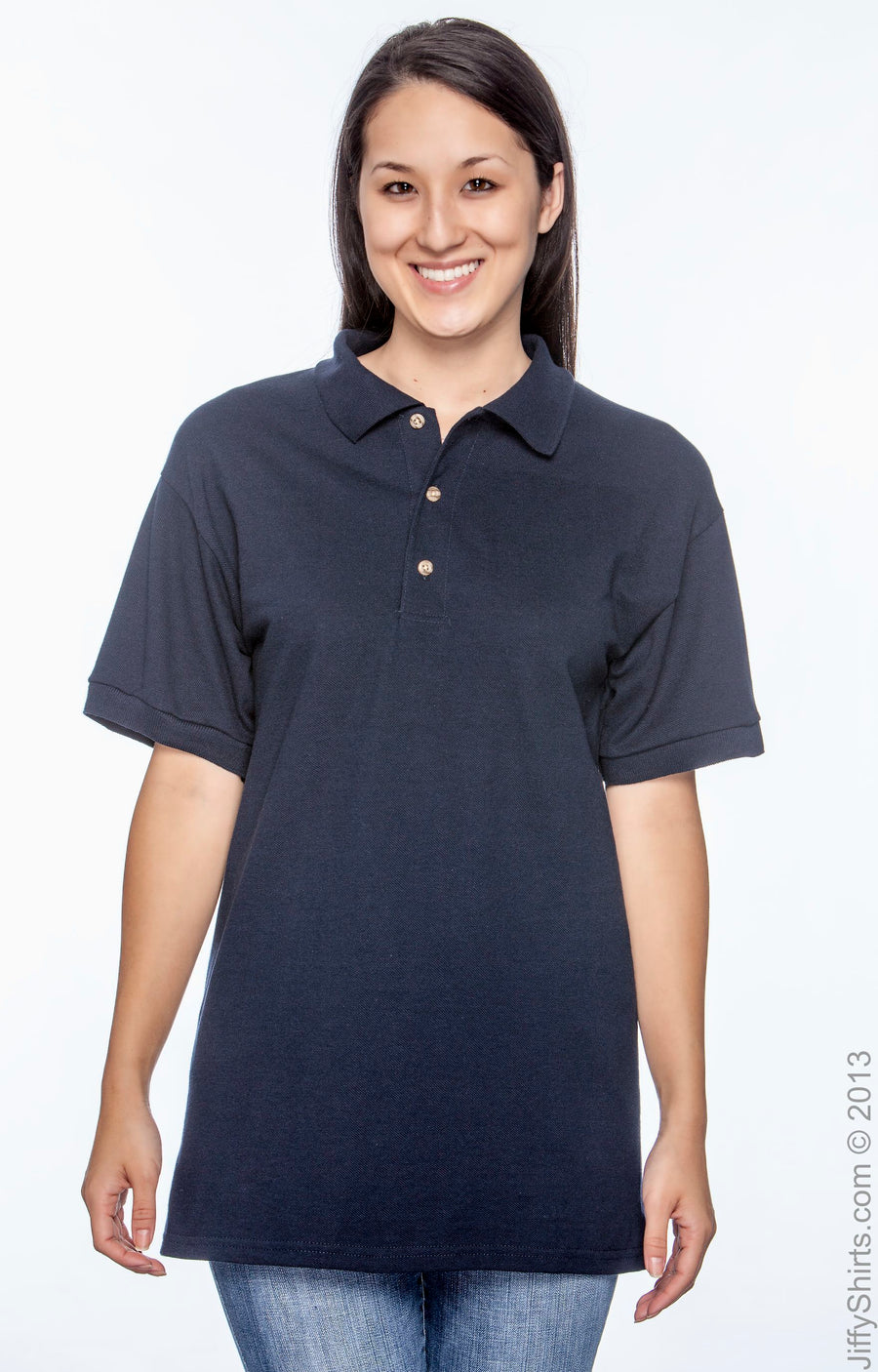 Unisex Ultra Cotton®  Piqué Polo - Navy