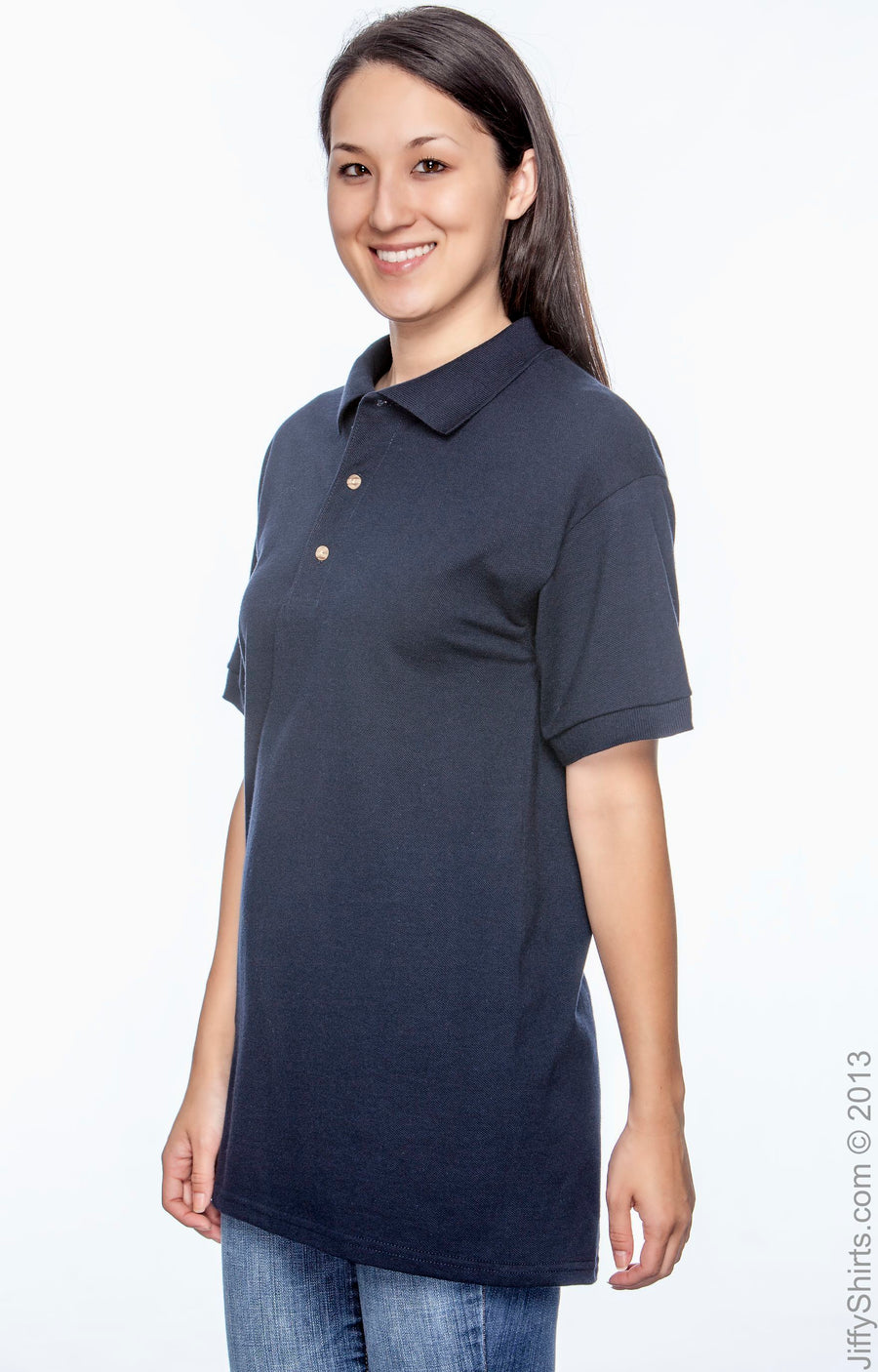 Unisex Ultra Cotton®  Piqué Polo - Navy