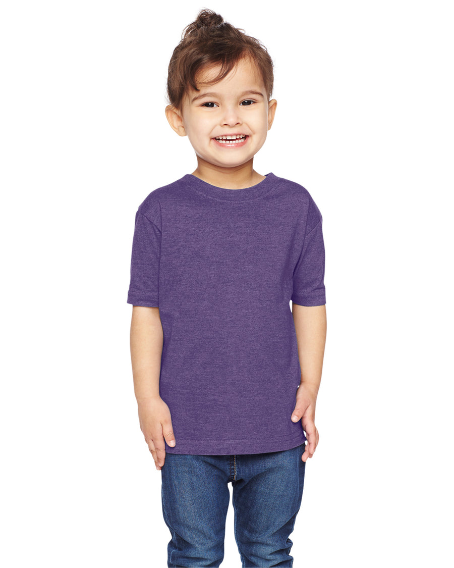 Toddler Fine Jersey T-Shirt - Vintage Purple