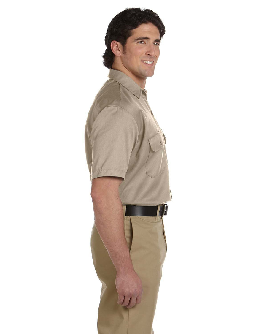 Unisex Short-Sleeve Work Shirt - Desert Sand