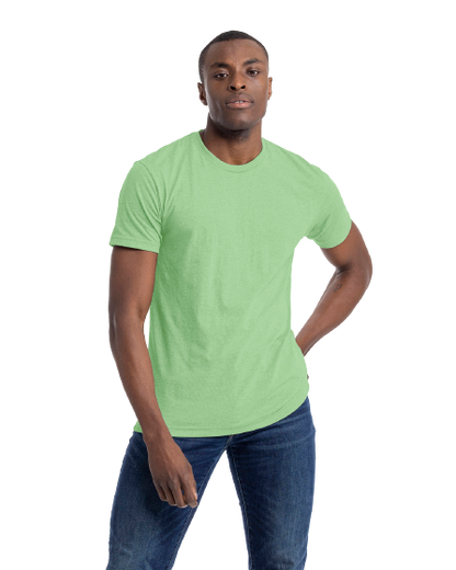 Unisex CVC Crewneck T-Shirt - Apple Green