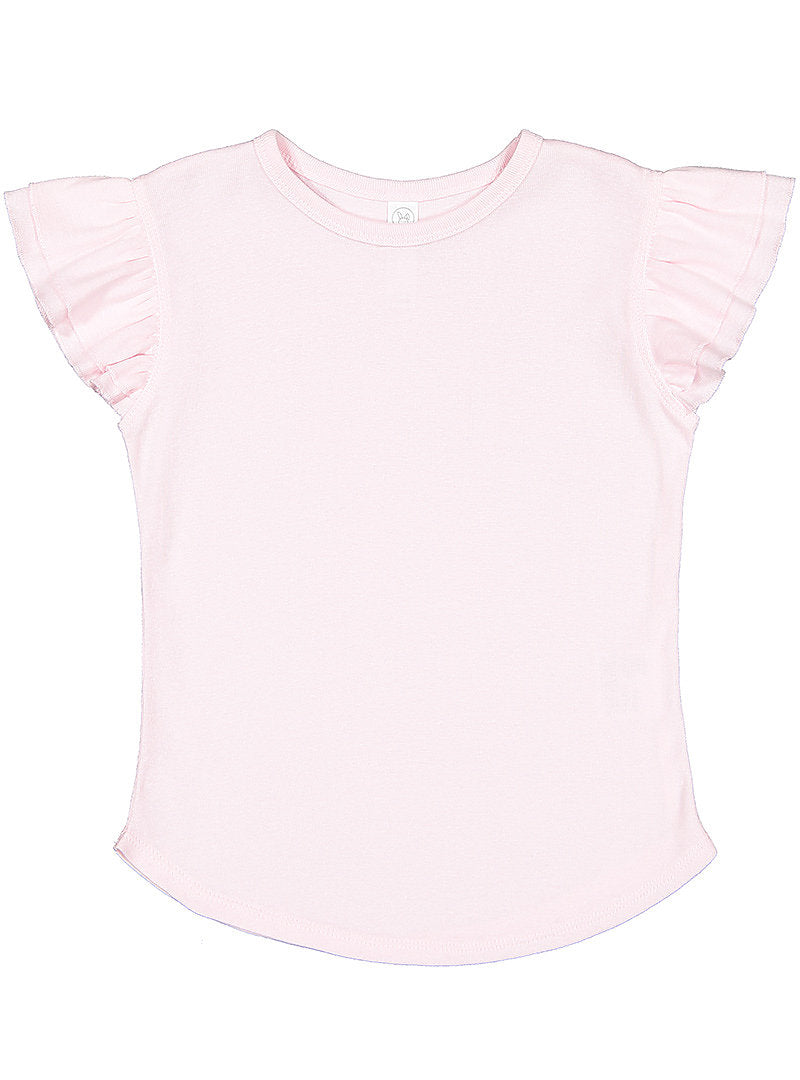 Toddler Flutter Sleeve T-Shirt - Ballerina