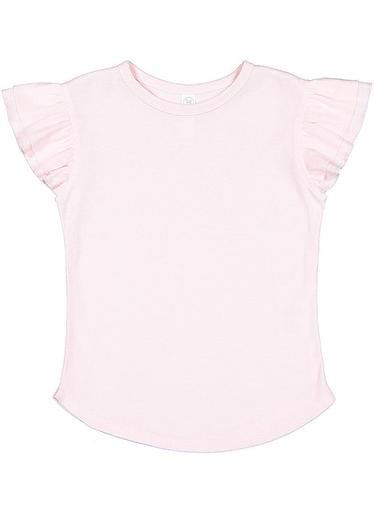 Toddler Flutter Sleeve T-Shirt - Ballerina