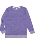 Harborside Melange French Terry Pullover - Purple Melange