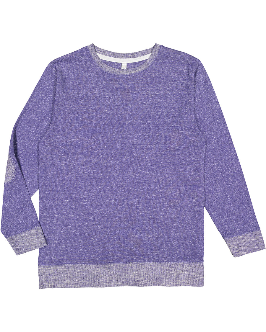 Harborside Melange French Terry Pullover - Purple Melange