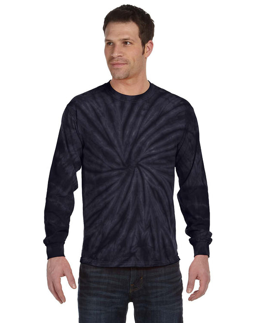 Unisex 100% Cotton Long-Sleeve T-Shirt - Spider Navy