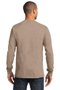 Unisex Long Sleeve Essential Tee - Sand