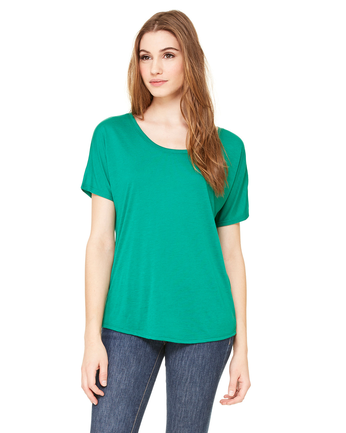 Women's Slouchy T-Shirt - Kelly