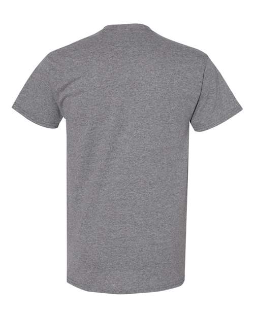Gildan 5000 Graphite Heather — back