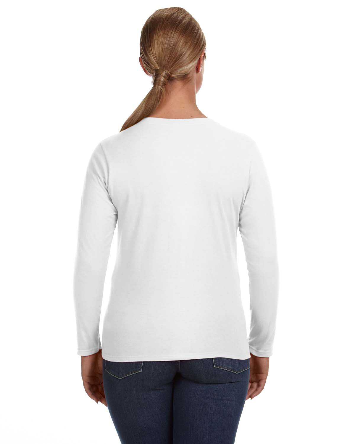 Women's Lightweight Long-Sleeve T-Shirt - White