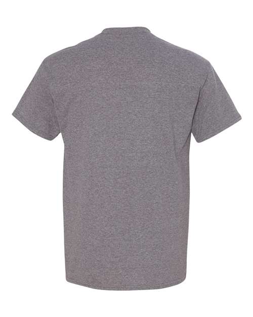 Gildan 8000 Graphite Heather — back