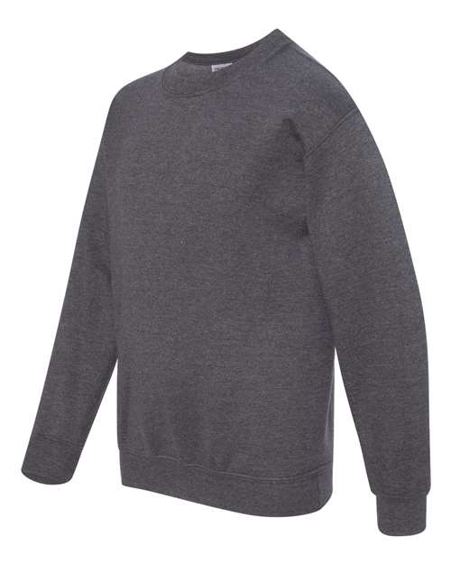Gildan 18000B Dark Heather — side
