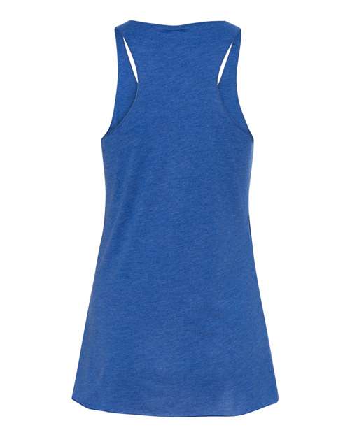 BELLA + CANVAS 8430 True Royal Triblend — back