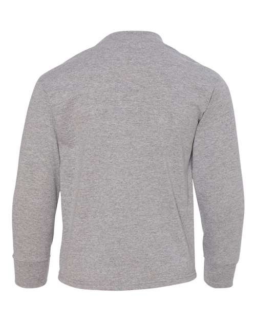 JERZEES 29BLR Athletic Heather — back