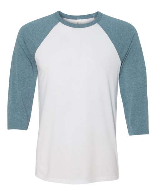 BELLA + CANVAS 3200 White/ Denim — front