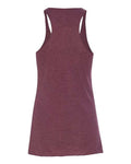 BELLA + CANVAS 8430 Maroon Triblend — back