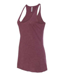 BELLA + CANVAS 8430 Maroon Triblend — side