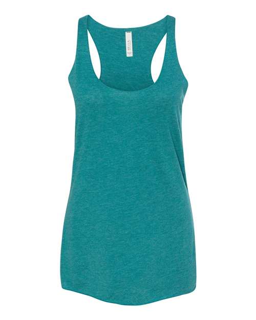BELLA + CANVAS 8430 Teal Triblend — front
