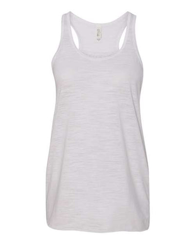 BELLA + CANVAS 8800 White Slub — front