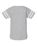 Rabbit Skins 4437 Vintage Heather/ White — back