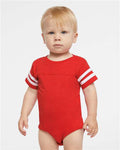 Rabbit Skins 4437 Vintage Red/ White — on model front