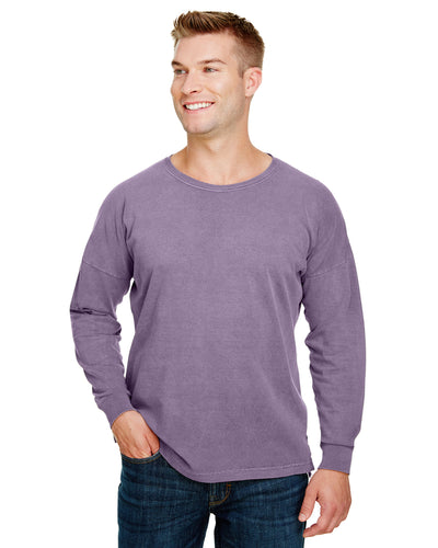Unisex Heavyweight RS Oversized Long-Sleeve T-Shirt - Wine