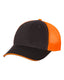 Valucap S102 - Sandwich Trucker Cap - Charcoal / Neon Orange