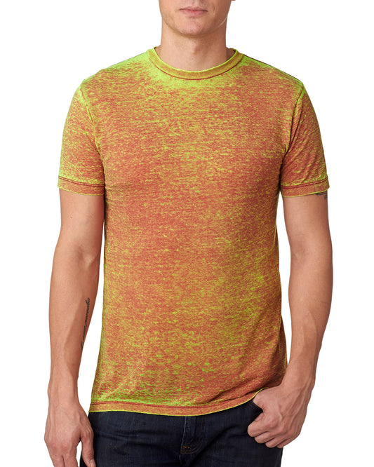 Unisex Acid Wash T-Shirt - Rusty Red